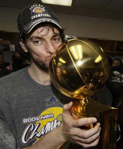 Pau gasol campeon nba outlet